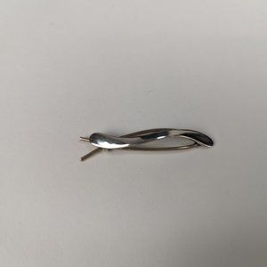 Vintage Silver Hair Clip